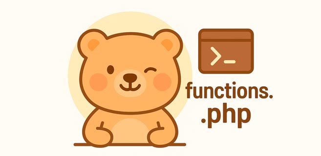 Редактирование functions.php